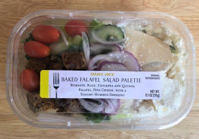 trader joes baked falafel salad